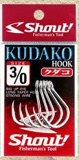 Shout Kudako Jigging Hook Silver