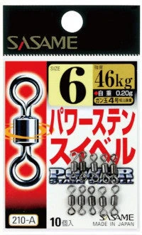 Sasame Stainless Steel Rolling Swivel 210-A