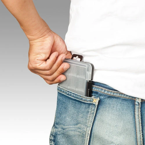 Versus Meiho Light Game Case J (Clear/Black) - Image 3