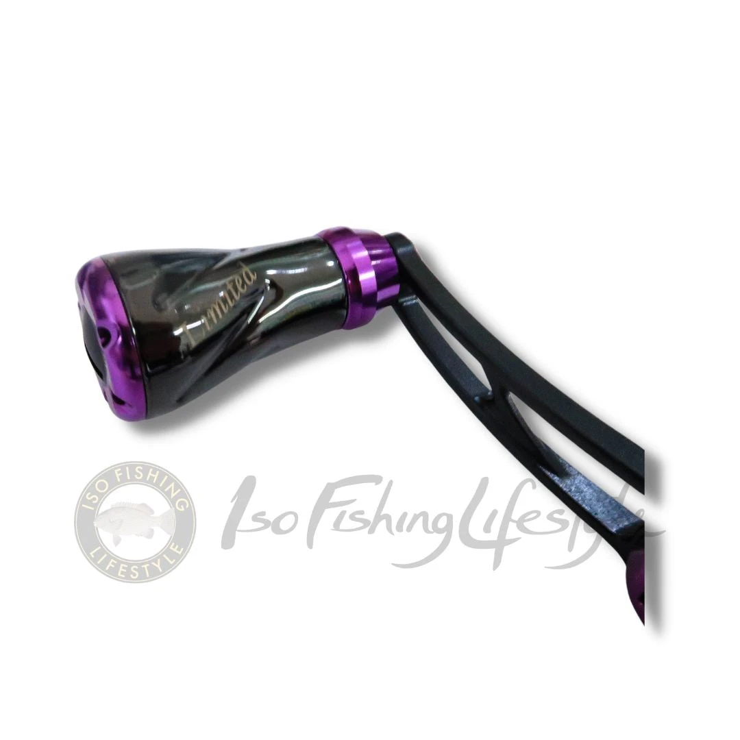 2022 Mad Crow X Squid Mania Wing 92 Double Handle Matte Black/Purple - Image 4