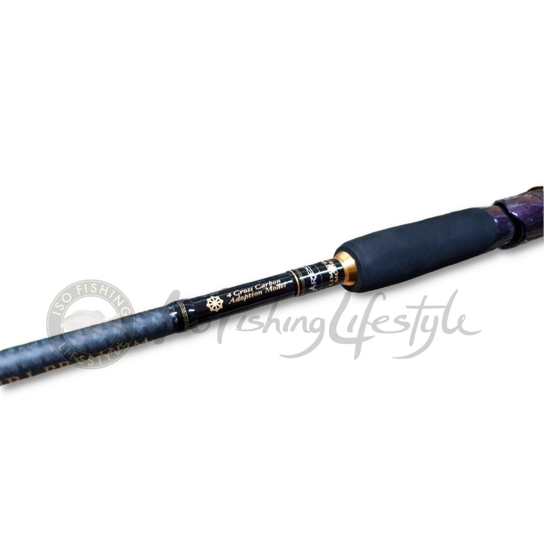 15th Year Anniversary Limited Edition Squid Mania ZERO-G EVOLUTION Green Base Maziora 802 "Onikiri" Premium Eging Rod - Image 5