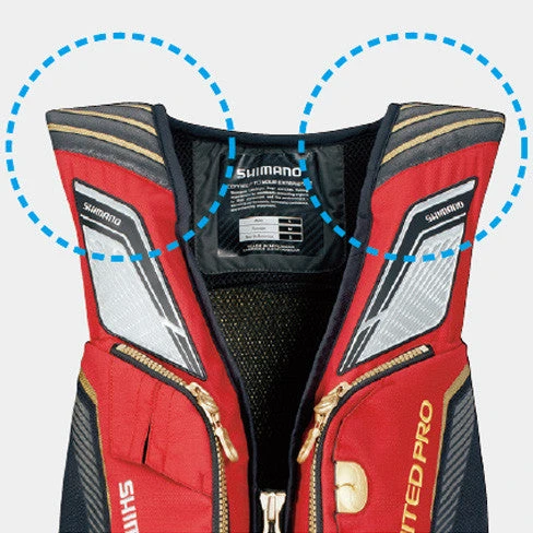 Shimano NEXUS Reflect Floating Vest Limited Pro VF-112R BB-X White - Image 5