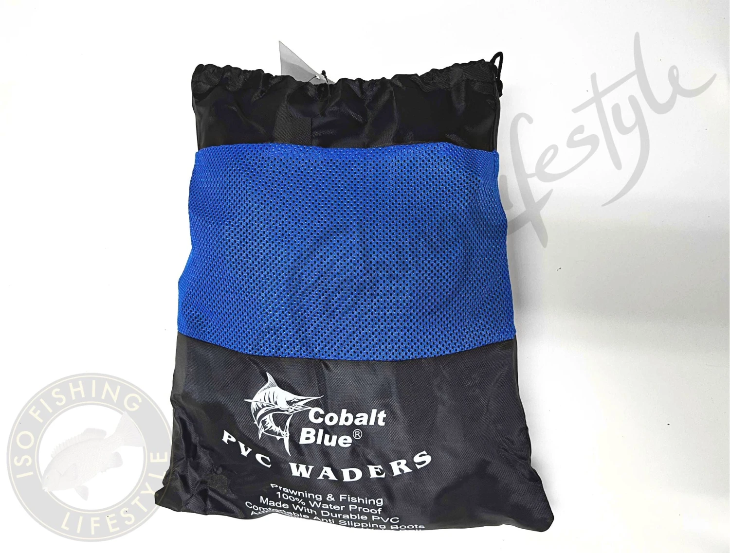 Cobalt Blue Waders For Prawning And Fishing