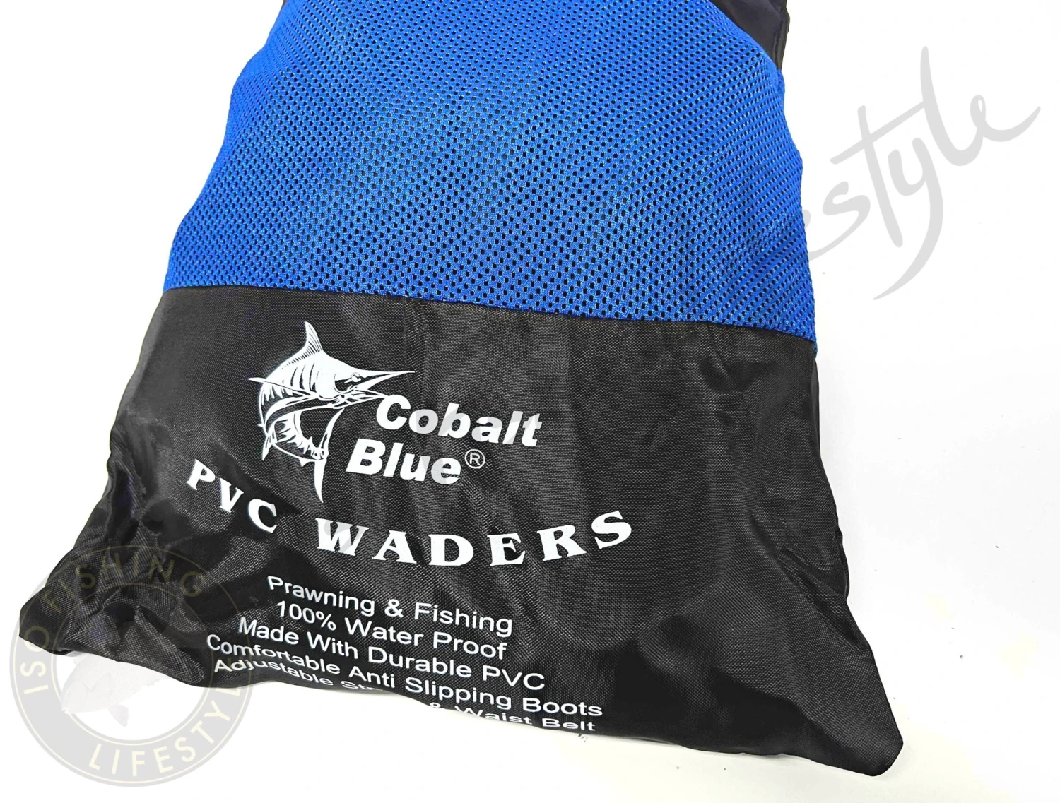 Cobalt Blue Waders For Prawning And Fishing - Image 2