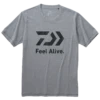 DAIWA FEEL ALIVE S/S T SHIRT DE-83009 GREY