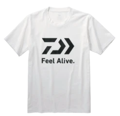 2020 DAIWA FEEL ALIVE S/S T SHIRT DE-83009 WHITE