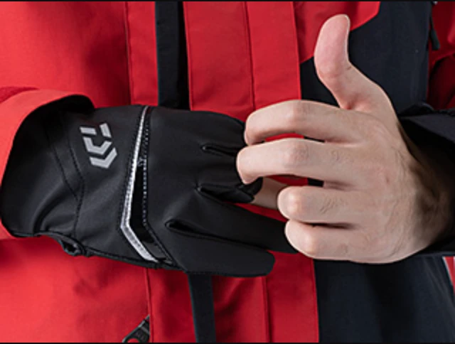 DAIWA DG-2221 (3 Cut Leather Fit Gloves) - Image 4