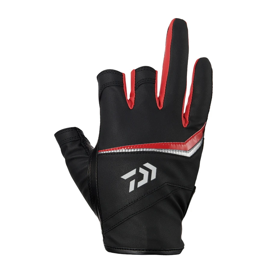 DAIWA DG-2221 (3 Cut Leather Fit Gloves) - Image 2