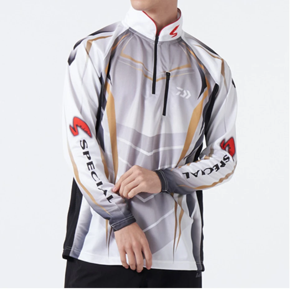 Daiwa DE-7022 Ice Dry Long Sleeve Shirt - Image 4