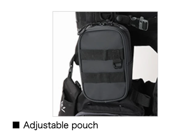 Daiwa DF-6122 Shore Jigging Vest (Bench Cool Game Vest V) - Image 5