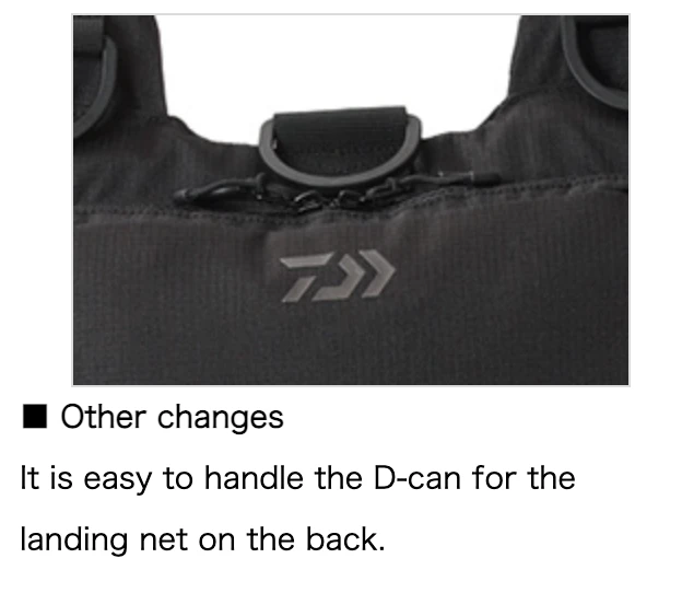 Daiwa DF-6122 Shore Jigging Vest (Bench Cool Game Vest V) - Image 9