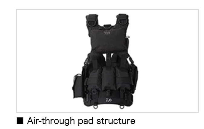 Daiwa DF-6122 Shore Jigging Vest (Bench Cool Game Vest V) - Image 10