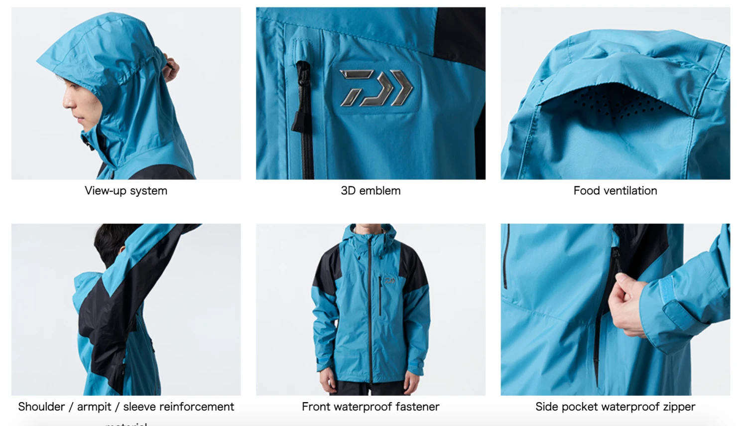 Daiwa DR-3422 Eging Speciality Fishing Rain Suit - Image 5