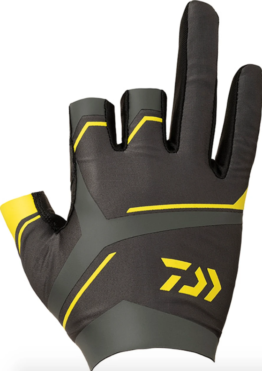 Daiwa Fishing Glove DG-6022 (3 Cut Stretch Fit Gloves With Pad) - Image 4