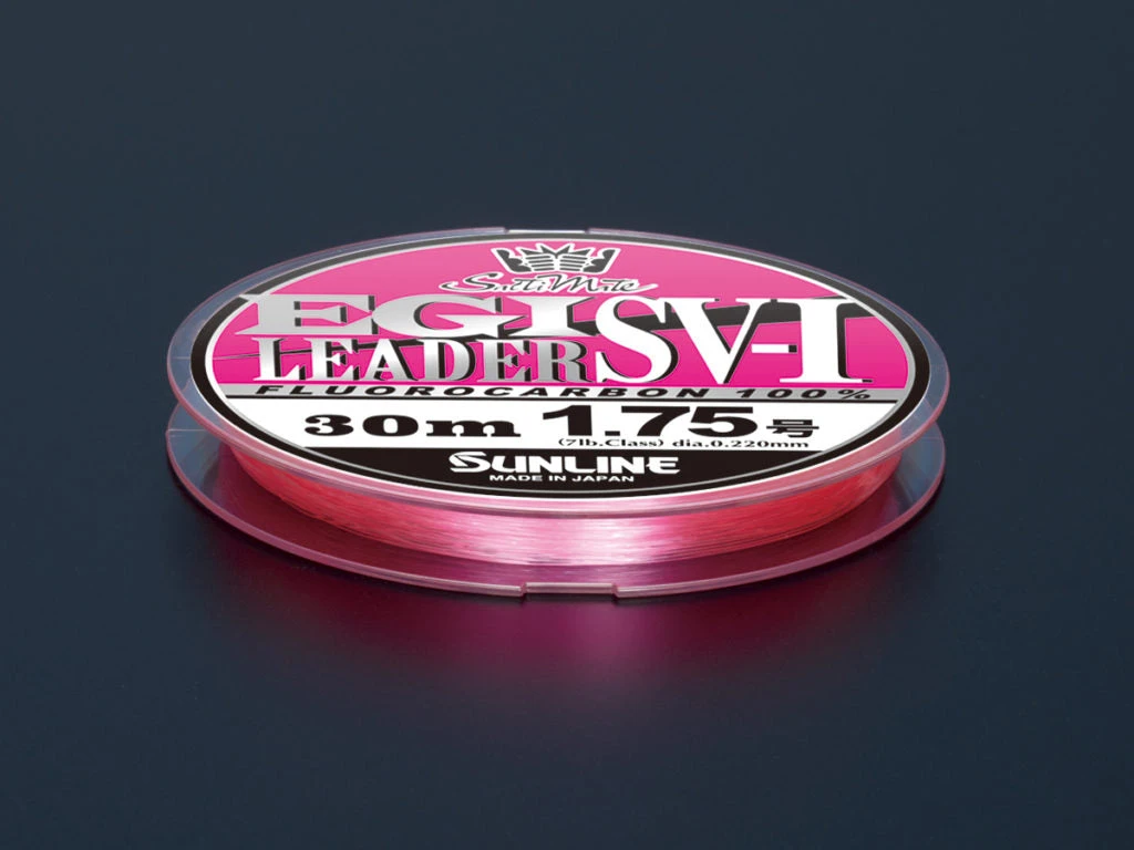 Sunline 2020 EGI Pink SV-1 Fluorocarbon Leader
