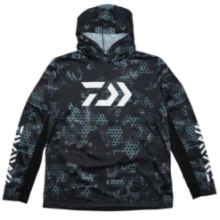 Daiwa Hex Hooded Jersey ST-30021E Blue