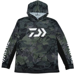 Daiwa Hex Hooded Jersey ST-30021E Green