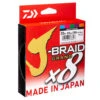 Daiwa J Grand X8 Braid Line PE 500m Multi Color