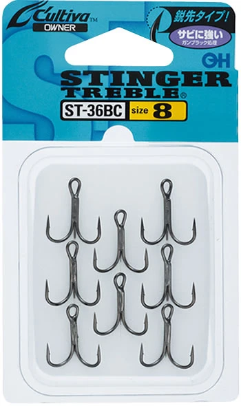 Owner Cultiva Stinger Treble Hook ST-36BC