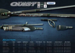 Ocean's Legacy Quest Finesse Rods
