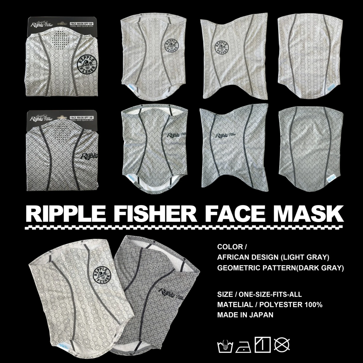 Ripple Fisher Face Mask - Image 4