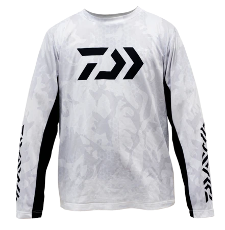Daiwa Hex Jersey ST-30121E White