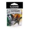 Sasame Kamikaze Black Carbon Hooks F-888/388 - Black Nickel