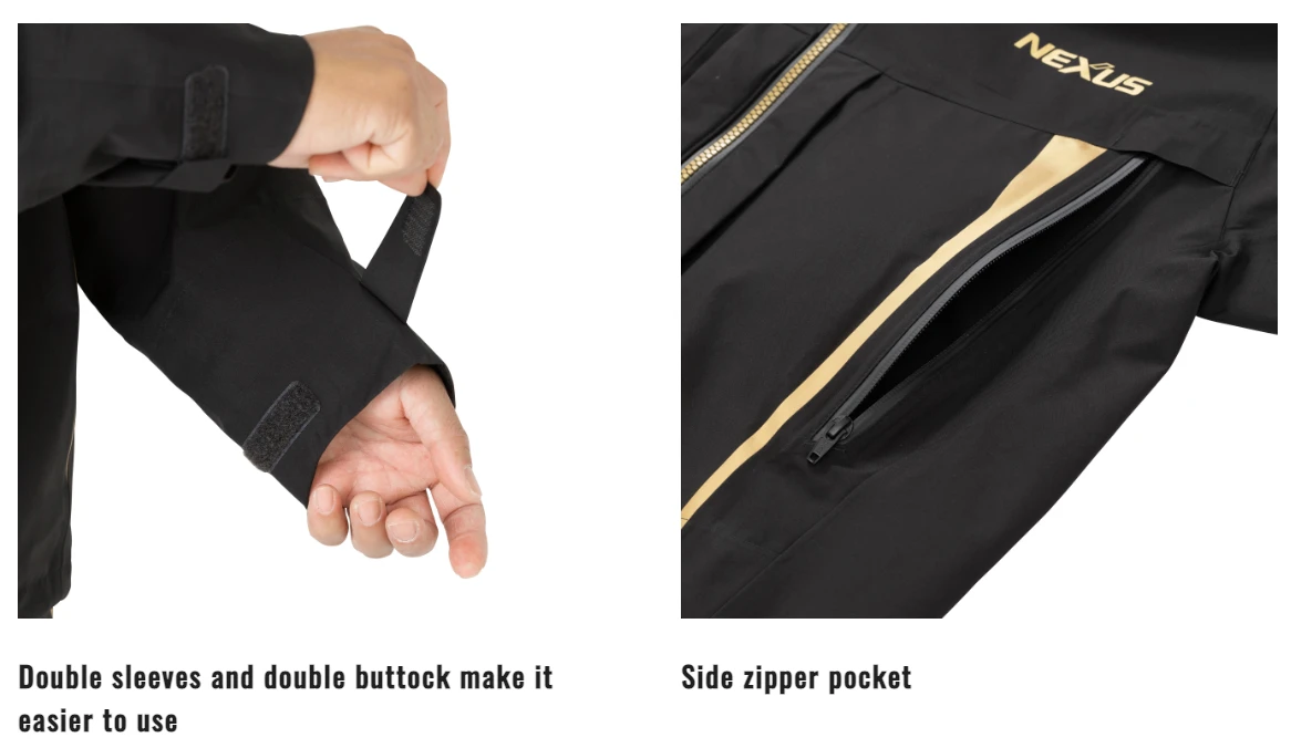 Shimano Nexus Gore Tex Rain Suit EX RA-101V - Image 13