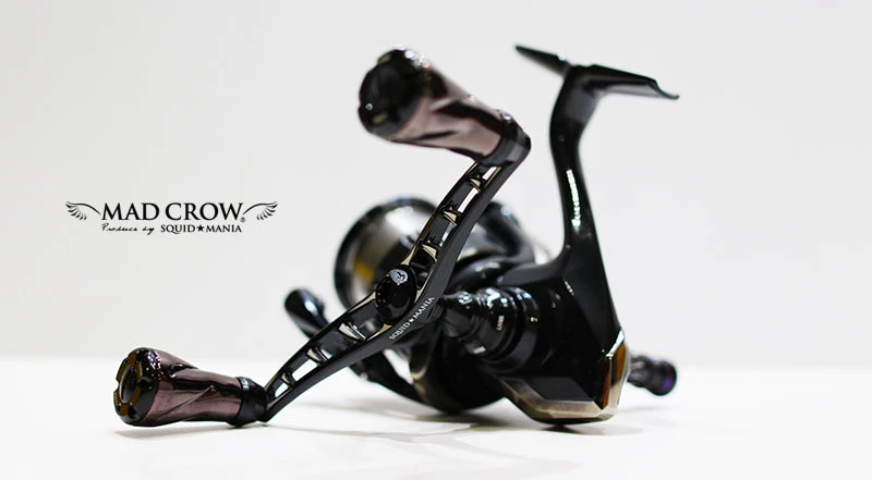 2021 Squid Mania MAD CROW 100 Limited Edition Double Handle All BLACK Forte (IP Brown)