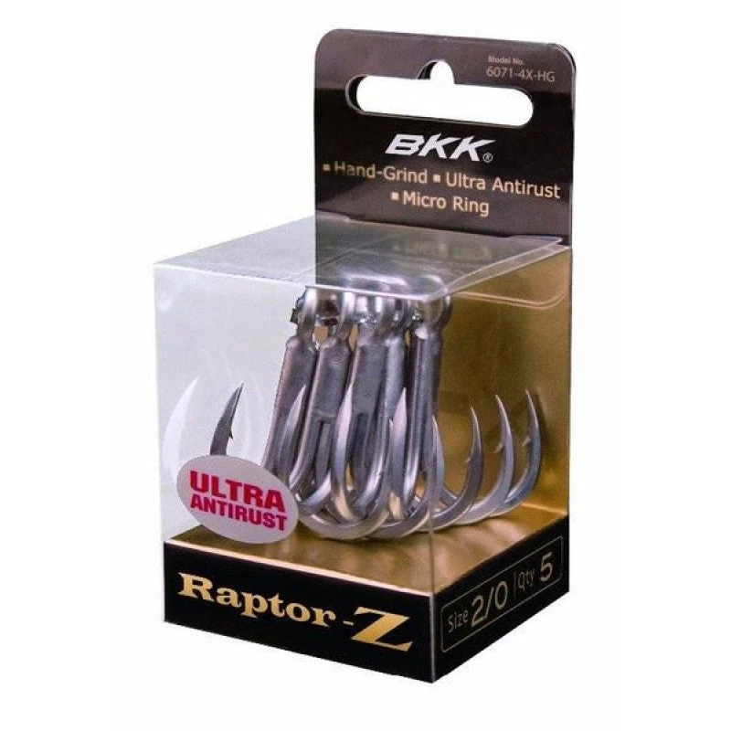 BKK Raptor Z Treble Hook 4x