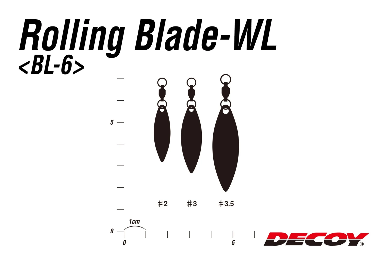 Decoy Rolling Blade Willow Leaf BL-6 - Image 5