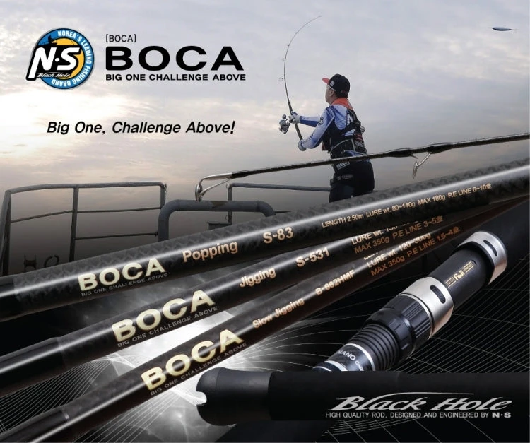 NS Boca Slow Jigging Rods