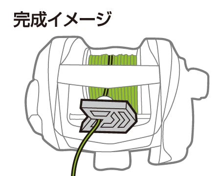 DAIWA Baitcaster Line Keeper BLUE - Image 7